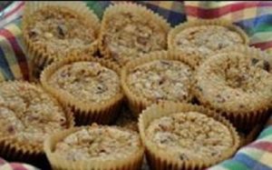 Cranberry Quinoa Mini Muffins