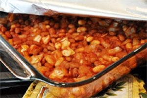 homemade baked beans
