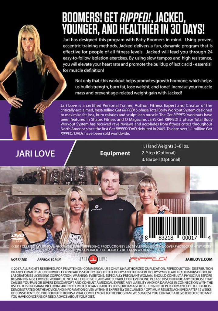 Get RIPPED!® & Jacked - Get RIPPED!® by Jari Love