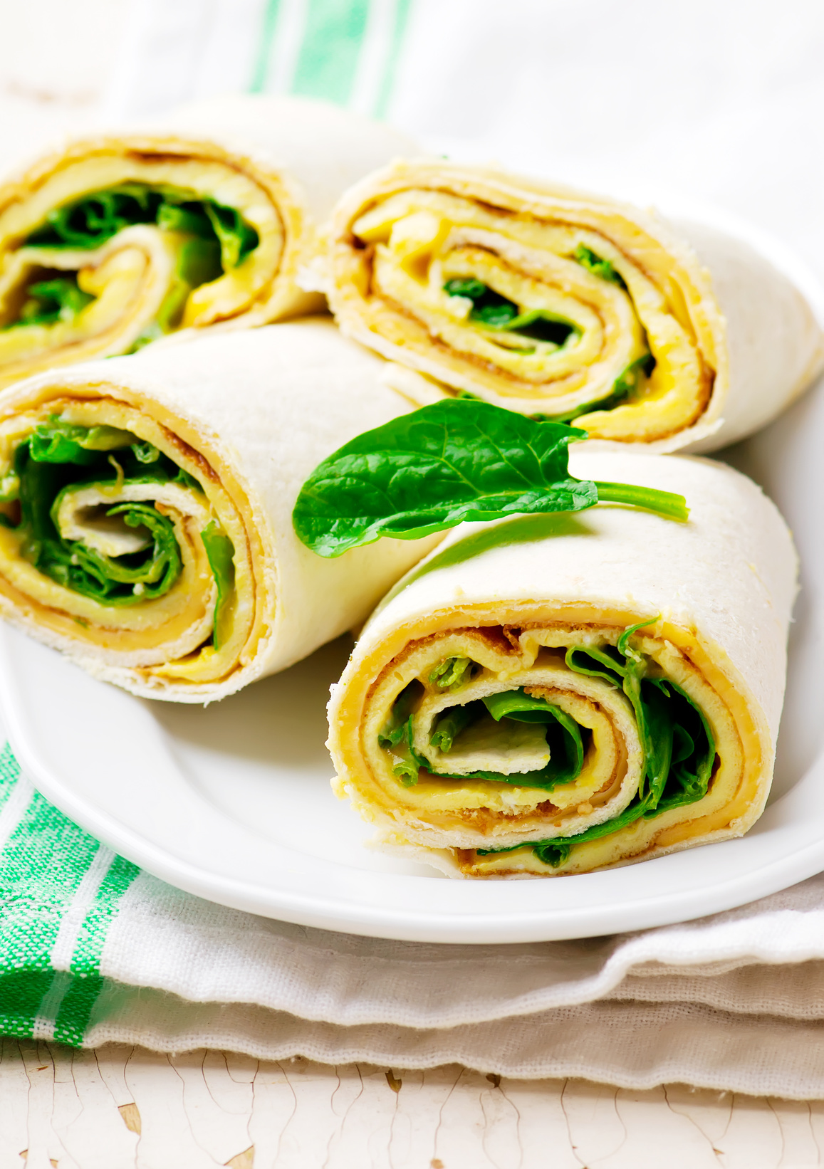 Spinach and Egg White Wrap Get RIPPED!® by Jari Love